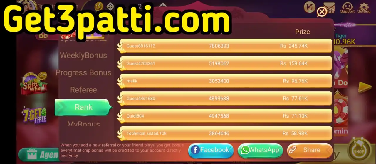 Teen Patti Gold Screenshot 1